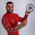 Anderson Reis se prepara reinado na bateria da Alegria do Vilar