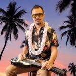 Johnny Crash representa o Brasil no Waikiki Steel Guitar Festival no Havaí