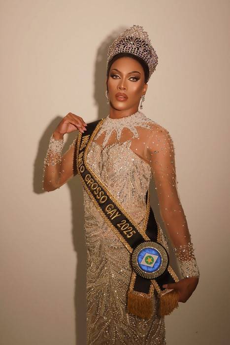 De Mato Grosso para o Brasil: Nathally Becker vive o sonho de disputar o Miss Brasil Gay 2025