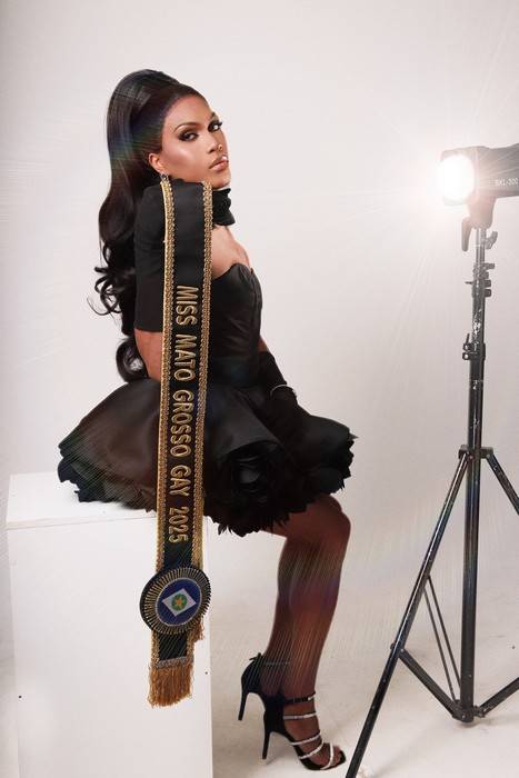 De Mato Grosso para o Brasil: Nathally Becker vive o sonho de disputar o Miss Brasil Gay 2025