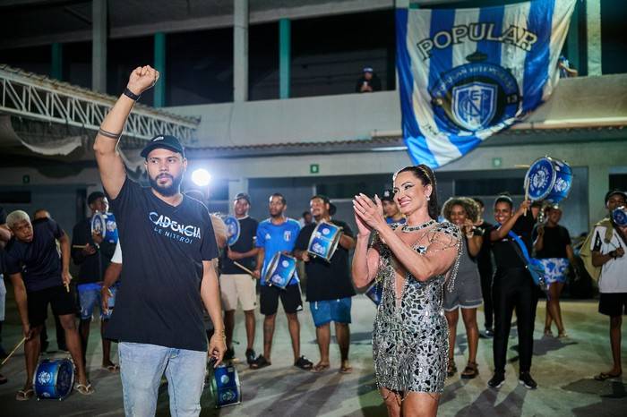 Vanessa Rangeli é a nova Rainha de Bateria da Acadêmicos de Niterói