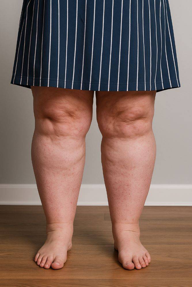 Pernas gordas? Lipoedema é a doença invisível que é confundida com obesidade