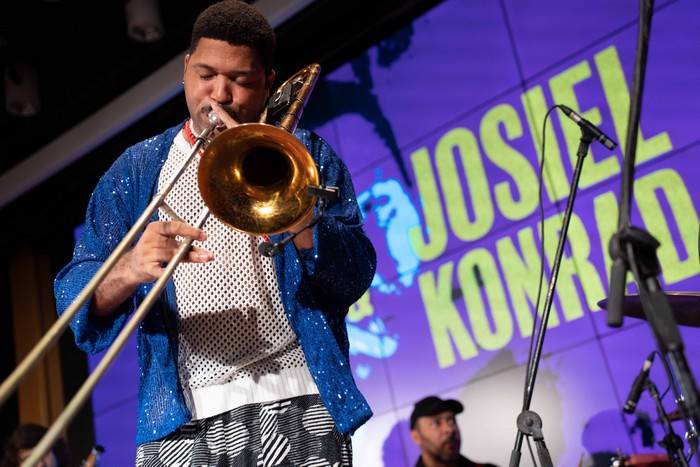 Josiel Konrad é o primeiro artista brasileiro de jazz a se apresentar em festival com os maiores trombonistas do mundo
