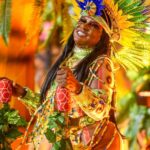 Índia Zurich é a nova rainha de bateria da Vila Santa Tereza