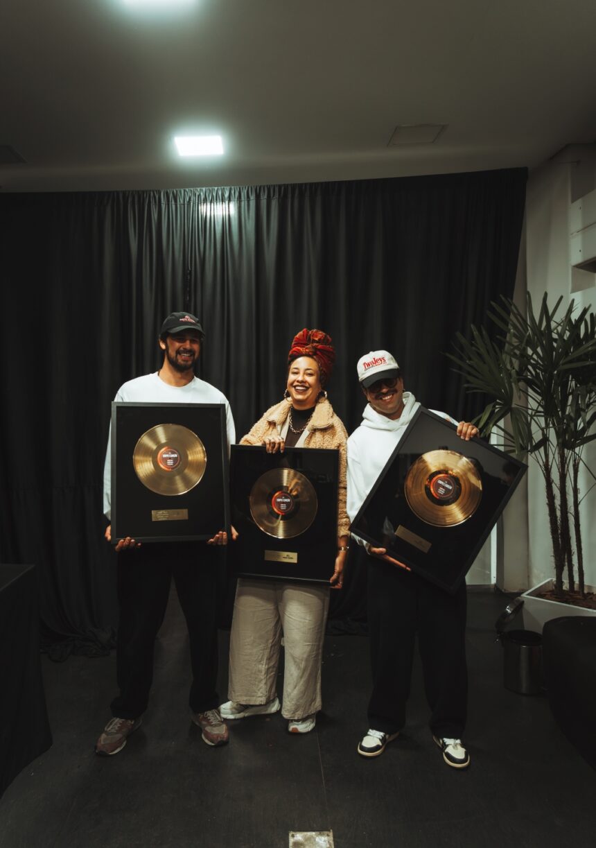 Maz, Antdot e Letícia Fialho celebram 20 milhões de streams de “Corpo e Canção (Club Mix)” 