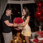 Suzi Sassaki e Lucas Souza assumem relacionamento após pedido romântico em Campos do Jordão