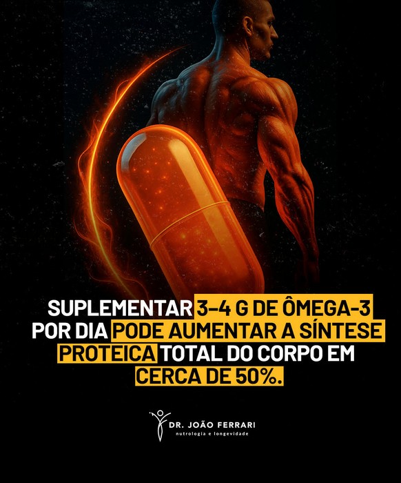 Ômega-3: muito além da hipertrofia — e a ciência comprova ! 