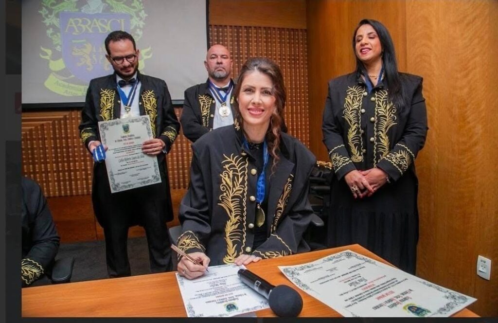 Aline Müller é nomeada membro imortal da ABRASCI: o cinema brasileiro ganha nova voz