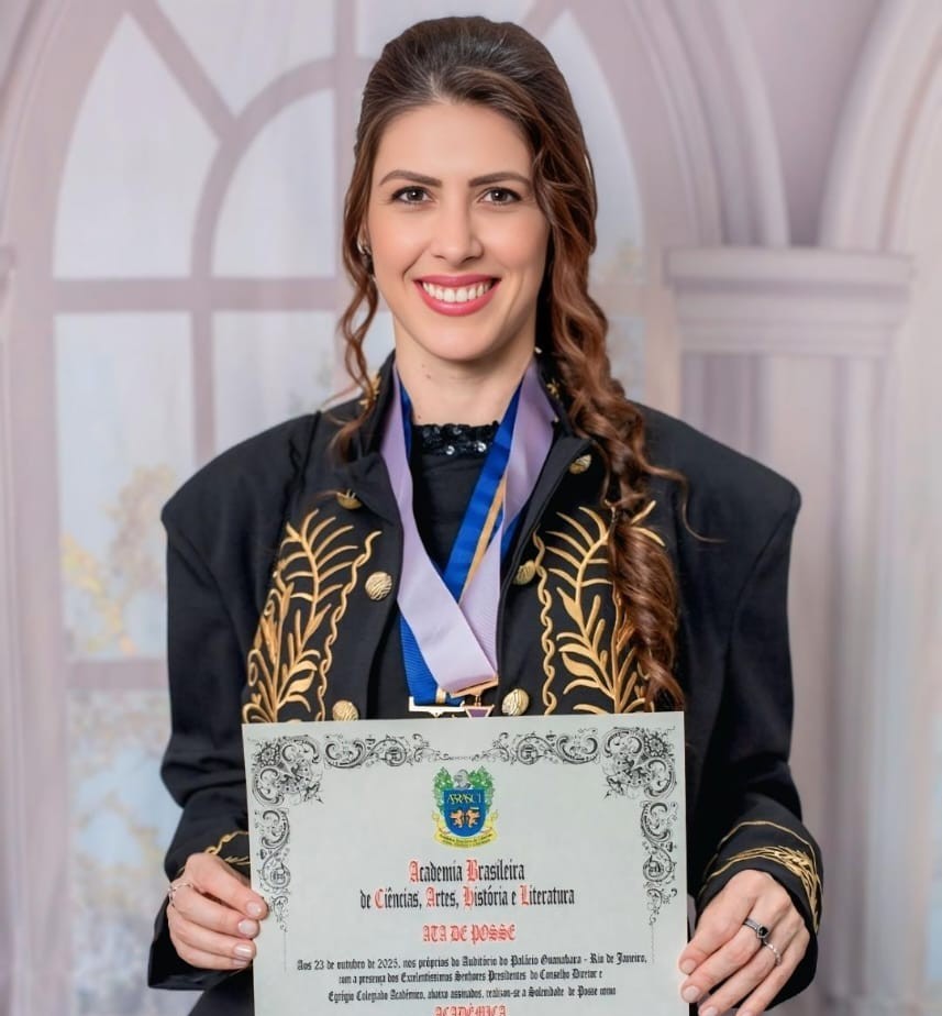 Aline Müller é nomeada membro imortal da ABRASCI: o cinema brasileiro ganha nova voz