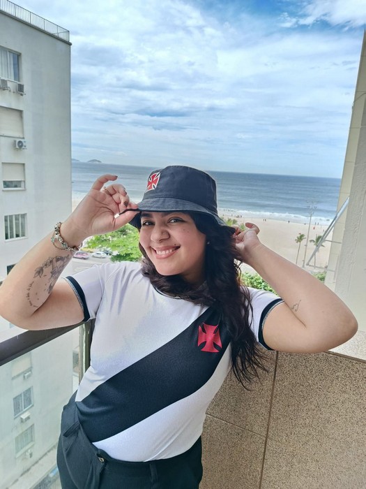 Representando as mulheres reais, Betyh Araujo participa do Musa do Brasileirão como Musa do Vasco