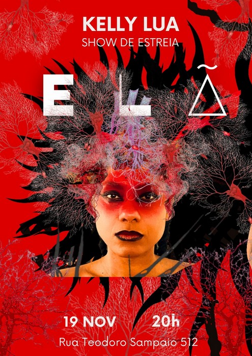 Kelly Lua apresenta o álbum "ELÃ" ao vivo em São Paulo