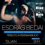 Esdras Bedai celebra o legado do Manguebeat no Blue Note Rio