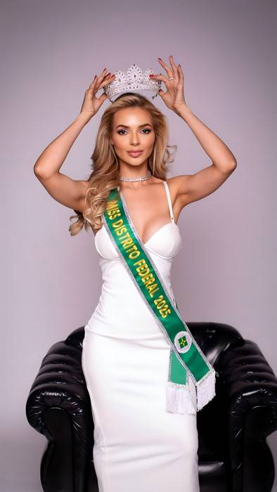Miss Distrito Federal Josi Oliveira estreia criticando excessos estéticos: “beleza não é trocar de rosto todo mês”