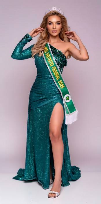 Miss Distrito Federal Josi Oliveira estreia criticando excessos estéticos: "beleza não é trocar de rosto todo mês"