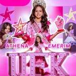 Athena Emerim, é a nova estrela do Universal Fashion Kids