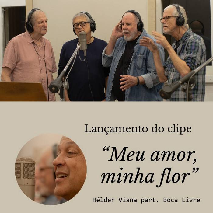 Helder Viana lança novo single "Meu Amor, Minha Flor" com Boca Livre