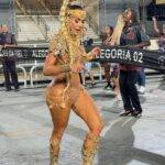 Francine Carvalho: Musa da Gaviões deixa todos impressionados com truque de fixação de tapa-sexo