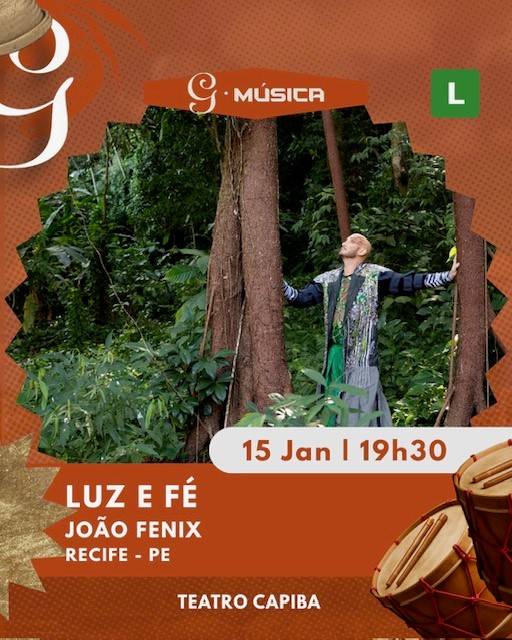 João Fênix Leva Sua Magia ao Teatro Capiba em “MAPA DE TEMPO” (Luz e Fé)