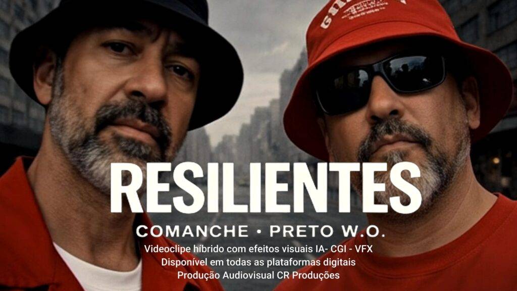 Rap Urbano: Comanche e Preto W.O. lançam 'Resilientes' em data simbólica 1 Rap Urbano: Comanche e Preto W.O. lançam 'Resilientes' em data simbólica