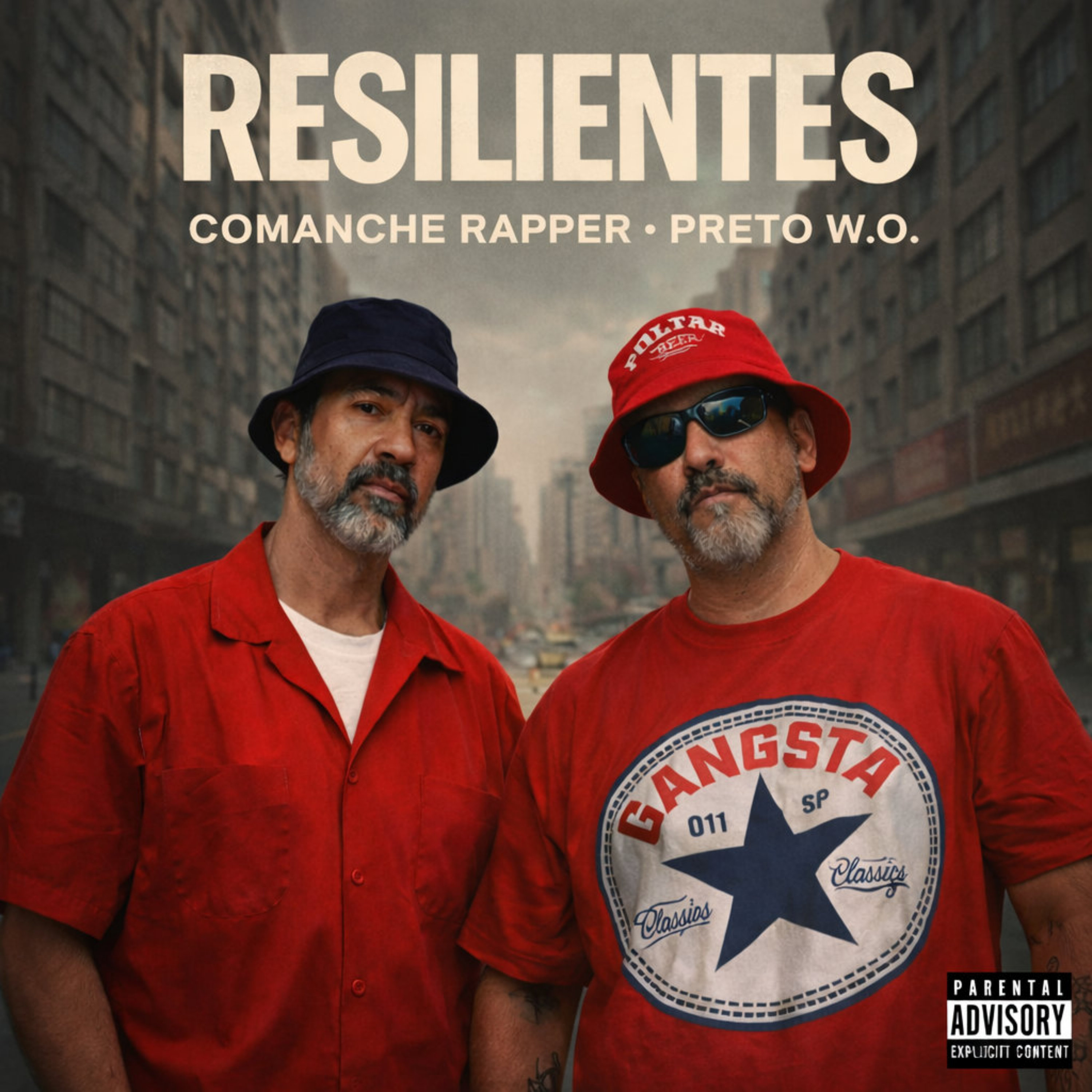 Rap Urbano: Comanche e Preto W.O. lançam ‘Resilientes’ em data simbólica