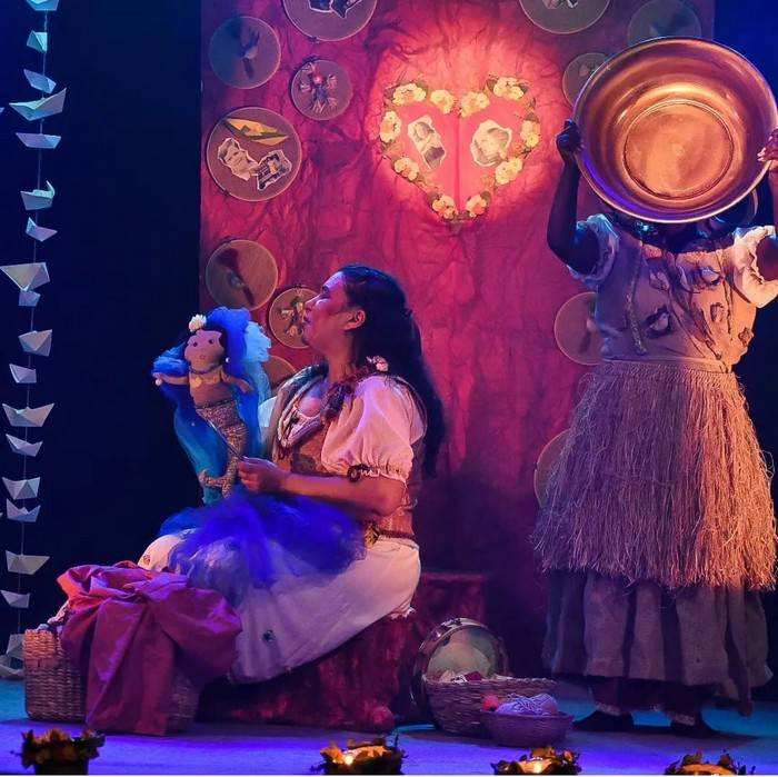 28 anos de arte na Baixada: Cia de Arte Popular apresenta “O Brincado Romance de Flora e Valentin”