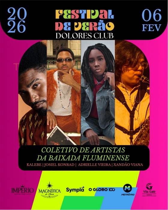 Coletivo de artistas da Baixada Fluminense agita o Festival de Verão do Dolores Club