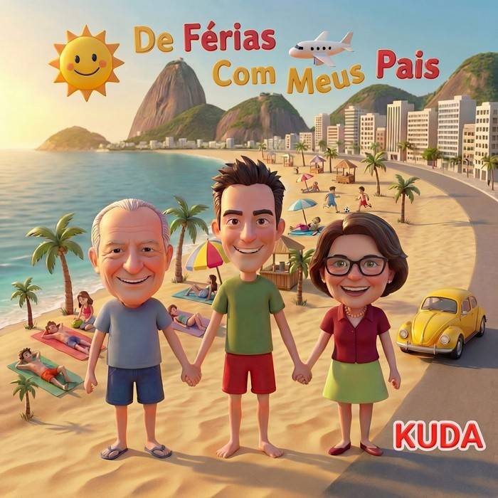 De férias com meus pais: Kuda lança single único e emocionante