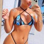 Mariele Faller ostenta beleza e carisma como Musa do Grêmio