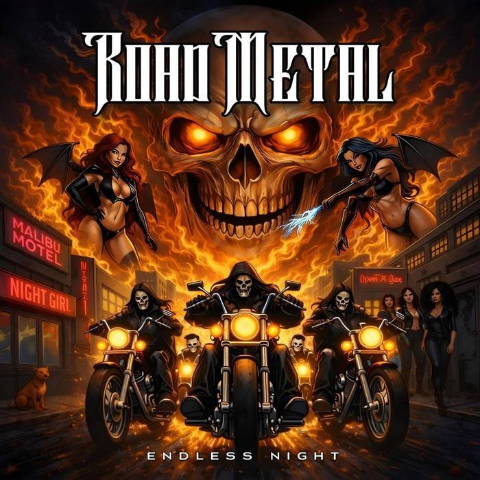 Novos filhos do metal: Road Metal estreia com álbum "Endless Nights"
