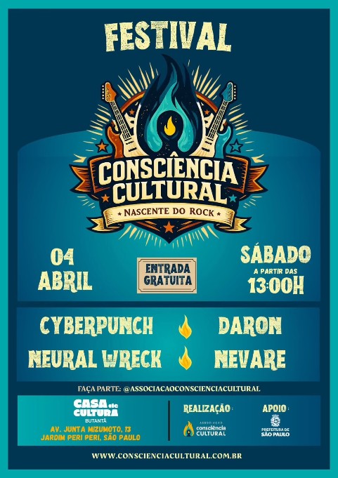 Neural Wreck leva música pesada para o festival "Nascente do Rock"