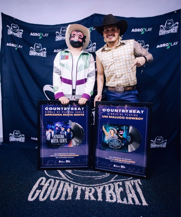CountryBeat conquista discos de platina em sua estreia no Villa Country