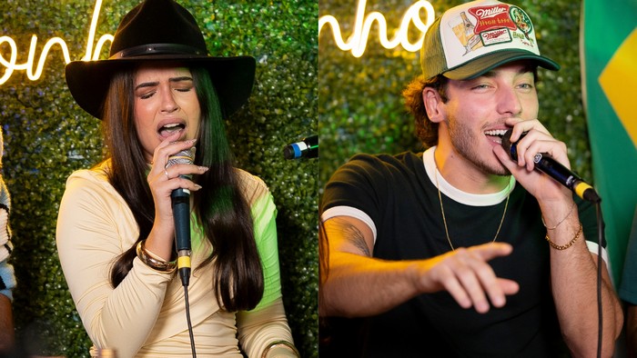 Enzo Ferro e Paula Guilherme unem vozes em “Só Eu Tô Mal”
