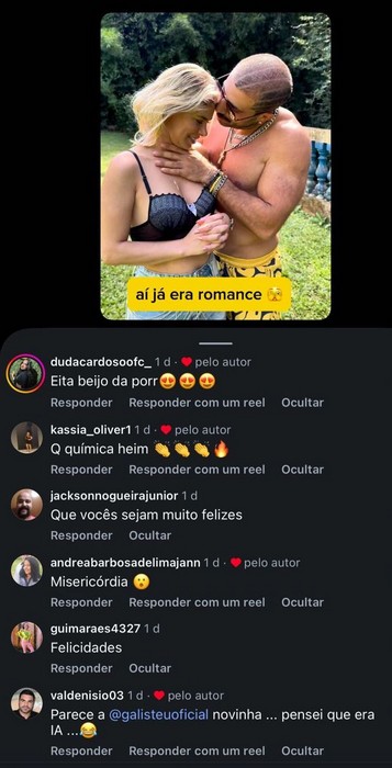 Fãs de Jaqueline Santos e Kaysar Dadour "shippan" o casal após química em reality