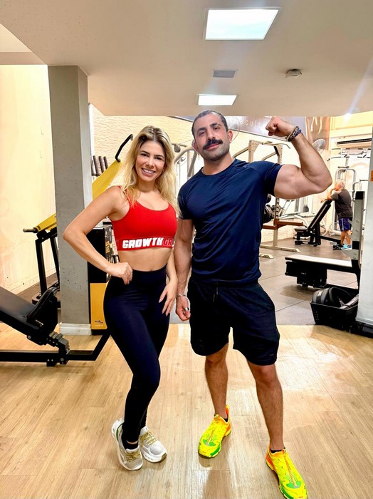 Fãs de Jaqueline Santos e Kaysar Dadour "shippan" o casal após química em reality