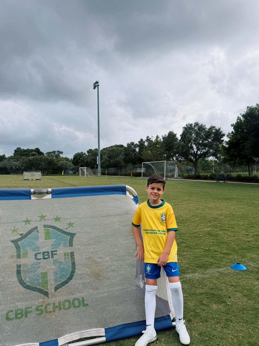 Filho da Miss Brasil, Aline Geraldi, é aprovado em seletiva da Seleção Brasileira