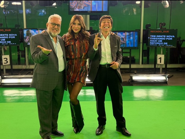 Naty Curvelo assume comando do "TV Fama" enquanto Flávia Noronha está de férias