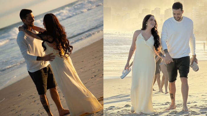 Raphaela Santos grava clipe romântico no Rio de Janeiro
