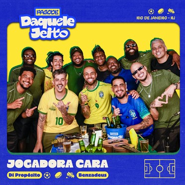 Di Propósito e Benzadeus unem forças no “Pagode Daquele Jeito” com “Jogadora Cara”