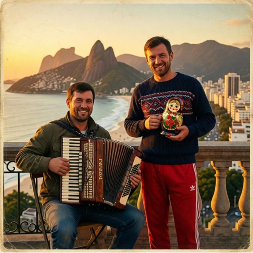 Edik San lança “Русский-de-Janeiro”, um álbum que une a cultura russa à brasileira Edik San lança “Русский-de-Janeiro”, um álbum que une a cultura russa à brasileira