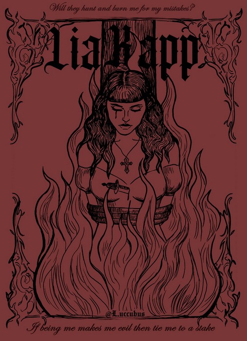 Lia Kapp pronta para lançar "Burn This House Down", prévia de seu segundo álbum de estúdio