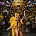 Luh Macedo é coroada Rainha de Bateria da Filhos da Santa para o Carnaval 2027