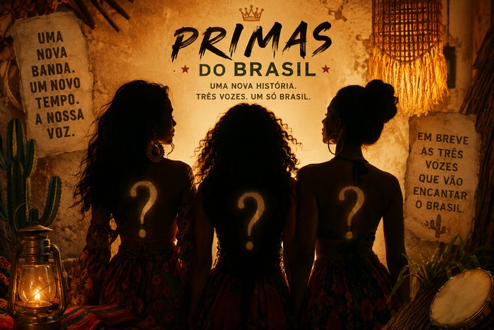 Mistério movimenta redes sociais após anúncio da banda Primas do Brasil Mistério movimenta redes sociais após anúncio da banda Primas do Brasil